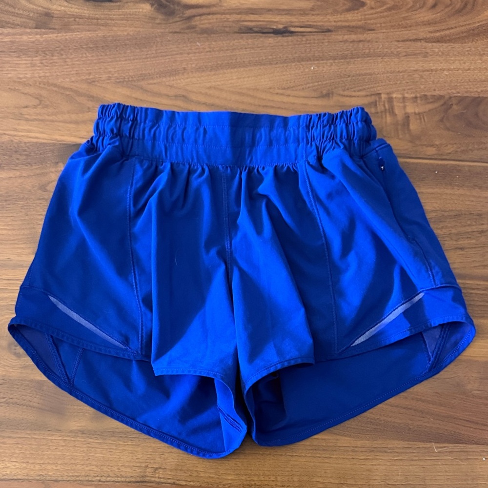 Lululemon Hotty Hot Shorts Running Shorts - Royal Blue